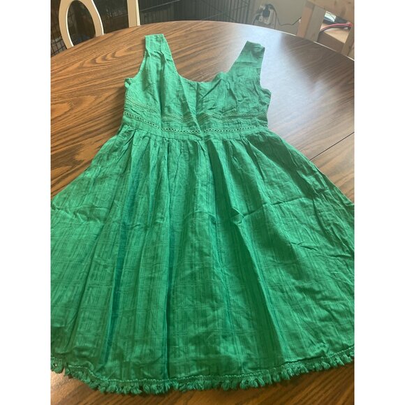 Entro sleeveless green dress size Small - Picture 3 of 7